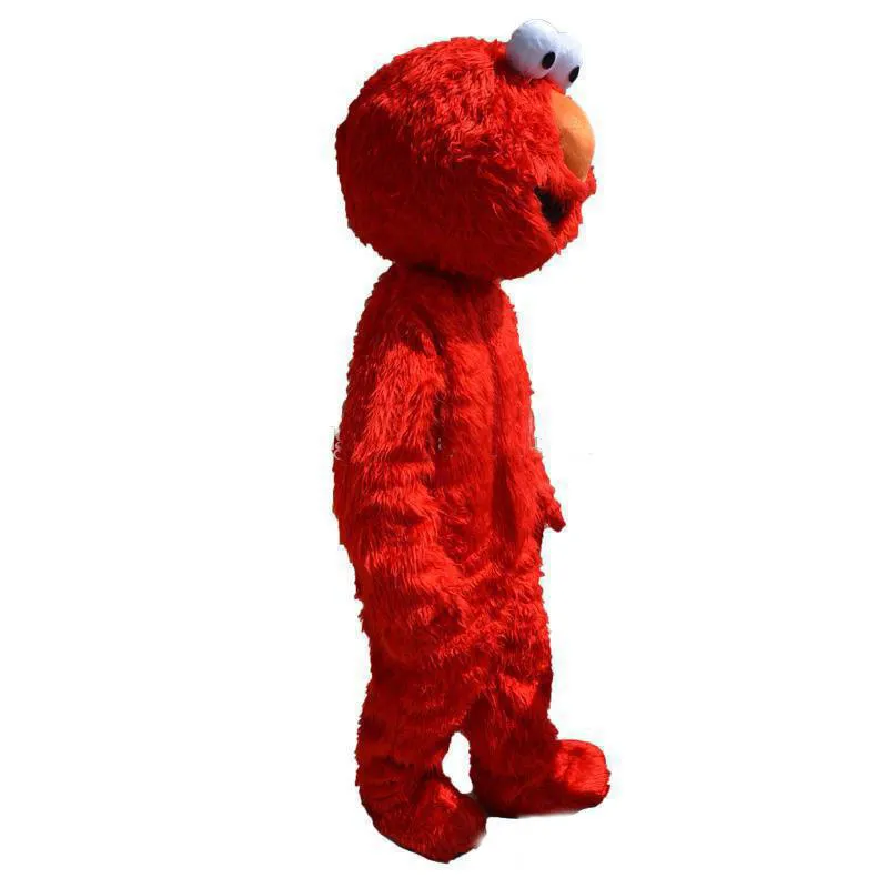 2018 fantasia de mascote de rua de biscoito vermelho profissional de alta qualidade fantasia de mascote de tamanho adulto 225G