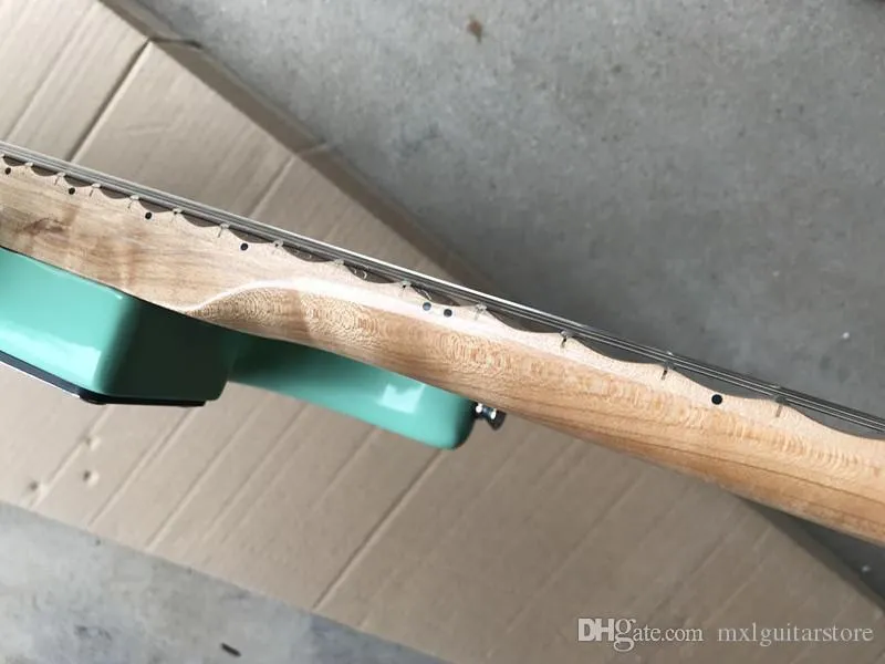 グリーンエレキギター: スキャロップド指板、SSSを￥21,015 | DHgate