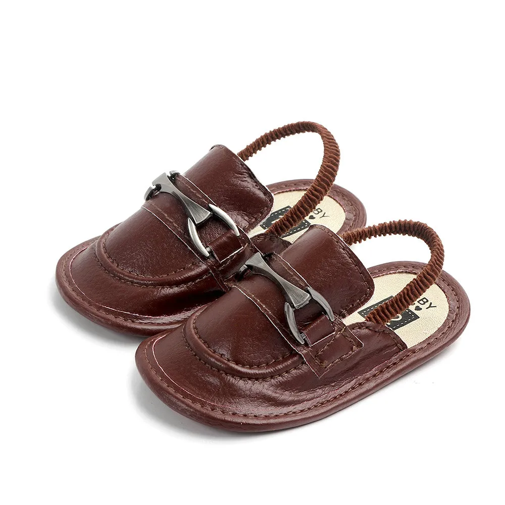 Newborn First Walkers Baby Moccasins Summer Boys Fashion Sandals Slipper Infant Shoes 0-18 Month Baby Sandals