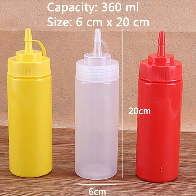 Mini Condiment Squeeze Bottles - Portable Plastic Sauce Containers – pocoro