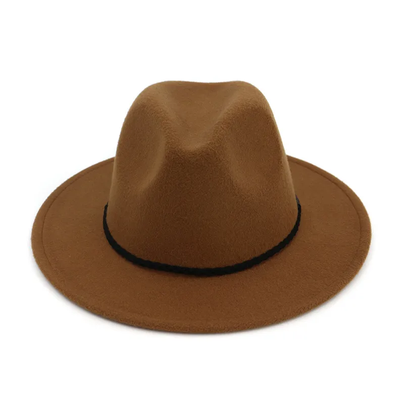 Fashionable Hats Stylish Wool Fedora Hat For Men &... From  display picture 2