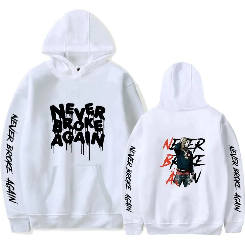 designerRapper Youngboy Nunca Quebrou Novamente Novo 2D Printd Moletom Com Capuz Mulheres / Homens Roupas Casuais Hoodie Xxs-4Xl