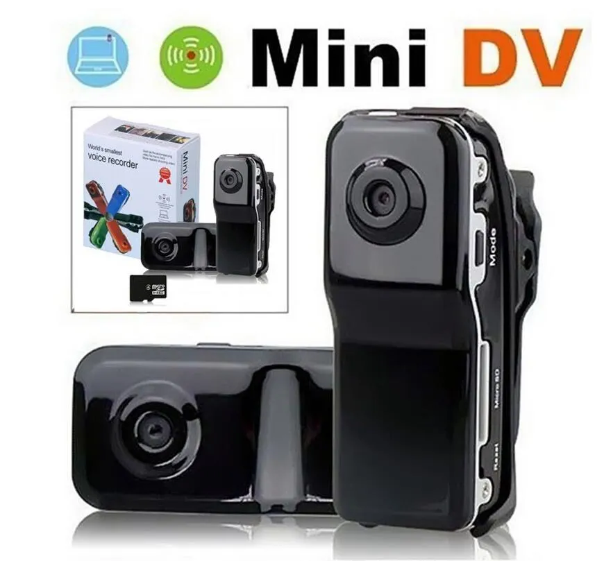 2020 MD80 High Resolution Mini DV DVR Sports Video Record Camera
