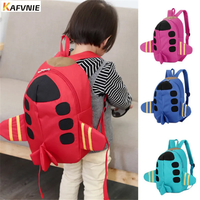 2017 Bande Dessin e 3d Avion Enfants Sacs Dos B b Mini Cartable
