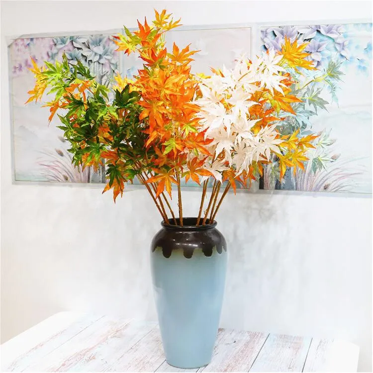 Fake Long Stem Acer Flower Palmatum 3 Stems/Piece Simulation Japanese