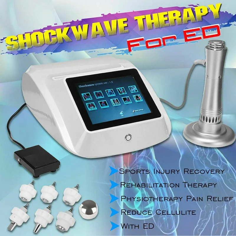 مصغرة ED صدمة الموجة العلاج جهاز Gainswave آلة العلاج الطبيعي الجسم لتخفيف الآلام الكهرومغناطيسية صدمة الموجة العلاج لED
