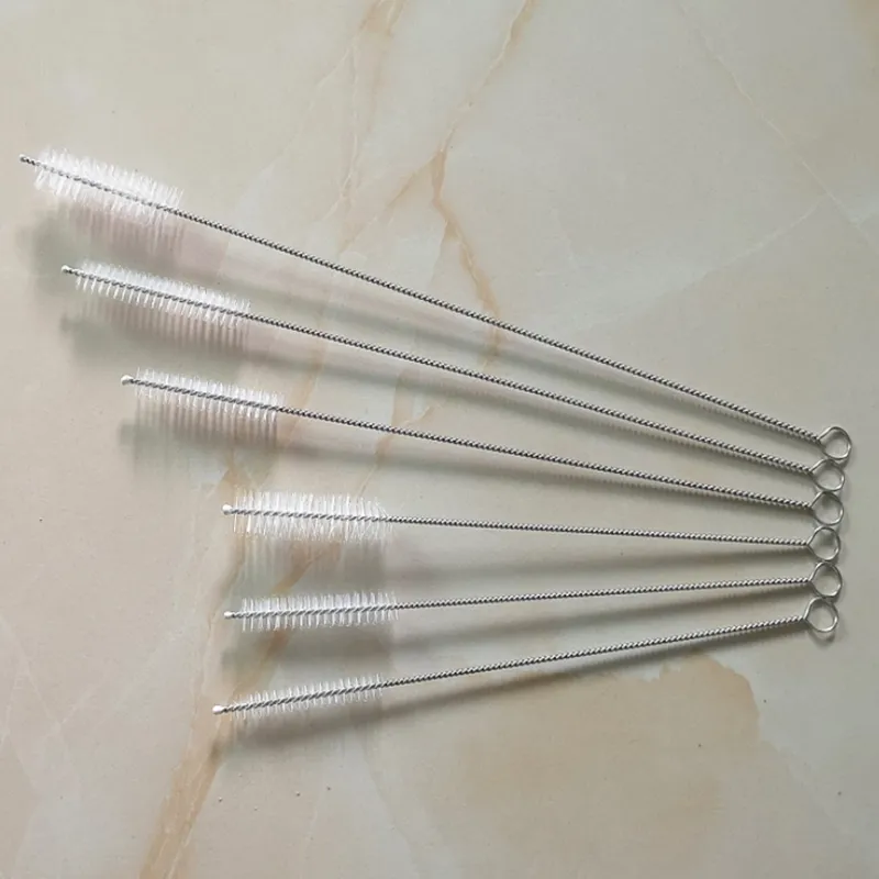 200*50*7mm 180*10 200*50*10mm 230x10 240*50*10mm 265*50*10 200*12mm 230*50*12 200*15mm steel Drinking Straw Brush Bottle Cleaning brushes