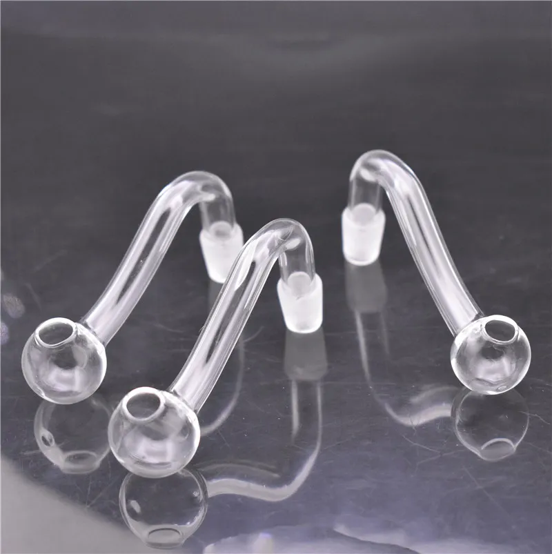 Clear Glass Oil Burner Glass Tube Pipe Oil Nail Smoking Pipe Glass Oil Pipe  Thick Clear From Dhgate0217, $0.36