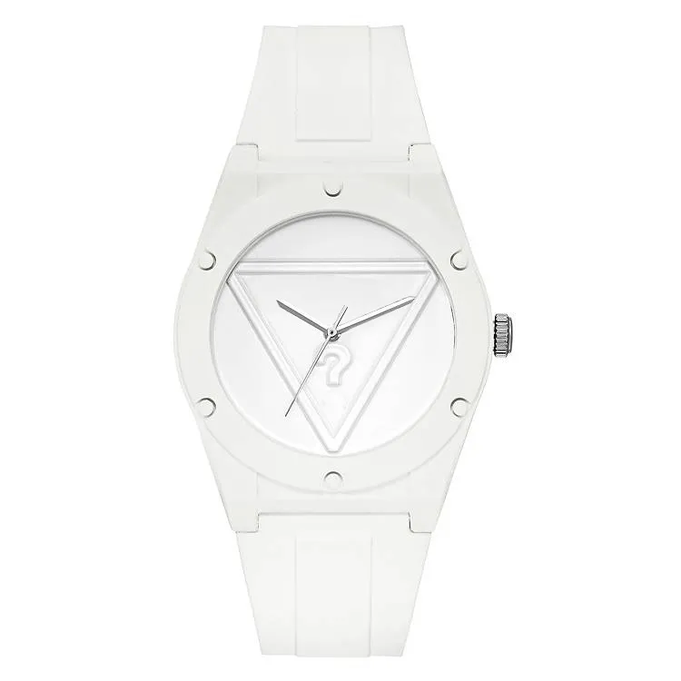 العلامة التجارية الكوارتز ساعة اليد للنساء فتاة مع المثلث علامة استفهام نمط الطلب سيليكون حزام ساعات GS20