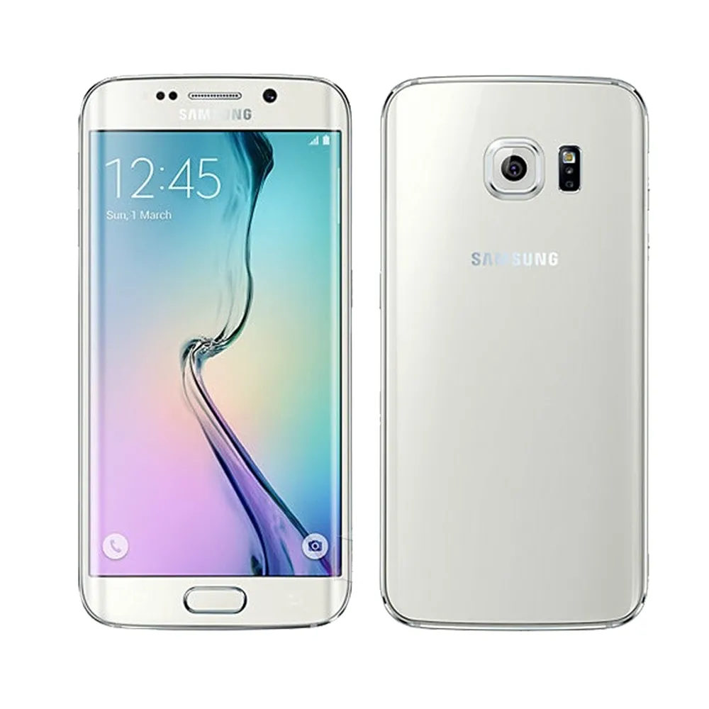 Восстановленное Оригинальный Samsung Galaxy S6 Edge G925A G925T G925F Octa Core 3GBRAM 32GBROM 4G LTE 16MP 5.1 "Герметичная коробка Smarthone