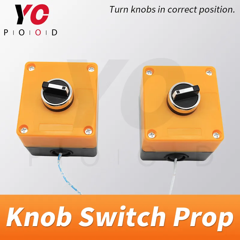 Knob Switches Escape Room Prop Turn Knobs To Right Position To Open Lock Console Switch