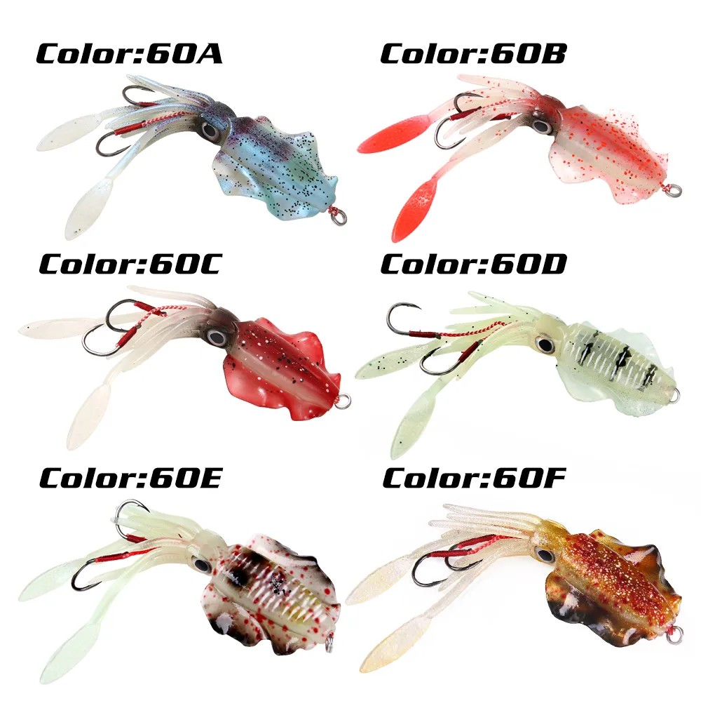 UV Glow Soft Squid Lure 15cm, 60g Ideal For Sea Fishing, Wobbler Bait, Jigs  And Fishing Octopus Calamar Pesca Mar Design Silicone Red Devil Fishing Lure  From Yala_products, $4.97