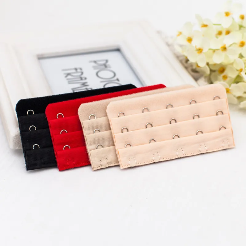 Adjustable Bra Extenders 3 Hook Extension Strap 3 Row 5 Hooks Clasp For  Women In Convenient Bra Extenders 3 Hook Accessories From Xiuping, $15.39