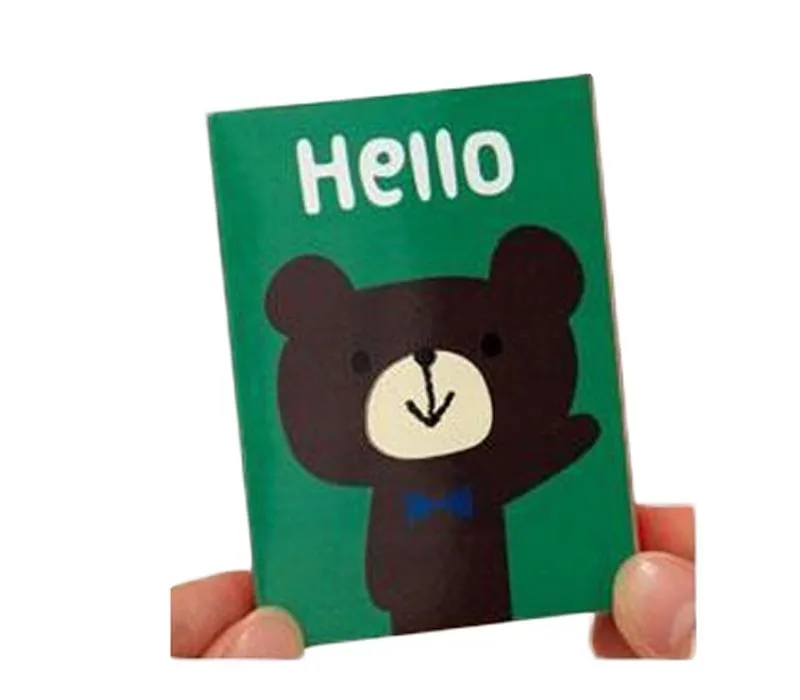 Nieuwe Cute Cartoon Dieren Kladblok / Memo Pad / Paper Sticky Note / Message Post Notes Notepads Gratis verzending 90pcs