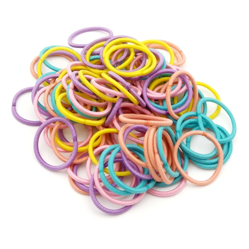 Size 2.2cm Elastic Hair Bands Mini Rubber Band Hair Rope Ponytail Holder  For Kids Girl Hair Accessories From Douzhang, $41.39