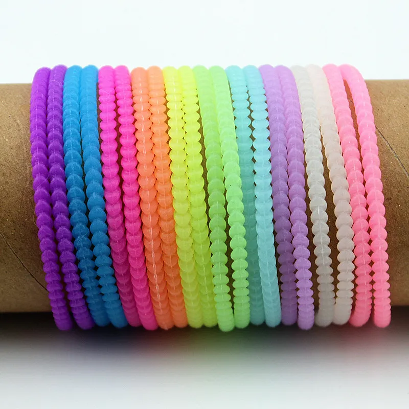 Bracelets fluo - 20 cm - lot de 100