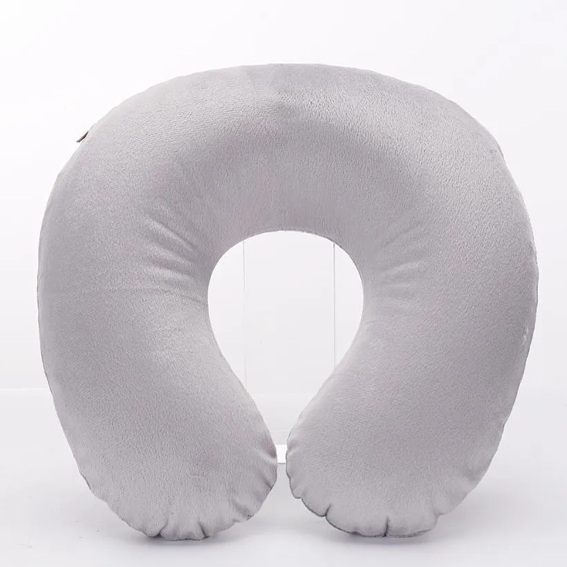 旅行U字型の枕の膨脹可能な首の枕の膨脹可能なUの形の旅行枕カーの頭の首の休憩空気クッション