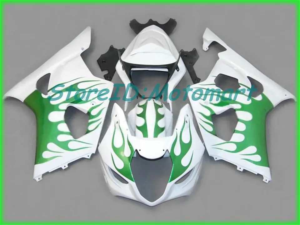 Injectie Mold Fairing Kit voor Suzuki GSXR1000 K3 03 04 GSXR 1000 2003 2004 ABS Grijs Zilver Zwarte Valvormen Set SE51