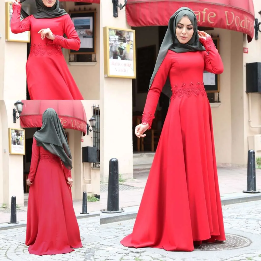 Women Muslim Cotton Linen A-Line Maxi Dress Long Sleeve Striped Print  Vintage Abaya Turkey Hijab Robe Islamic Kaftan Gown with Pockets -  Walmart.com