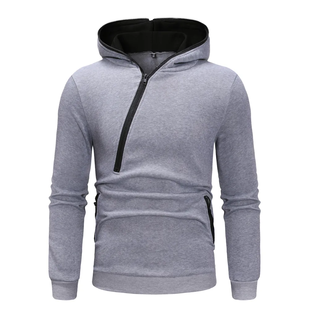 2018 Sudadera con capucha para hombre Sudadera con capucha solida de invierno jersey para hombre abrigo de Hip Hop Jersey ropa deportiva