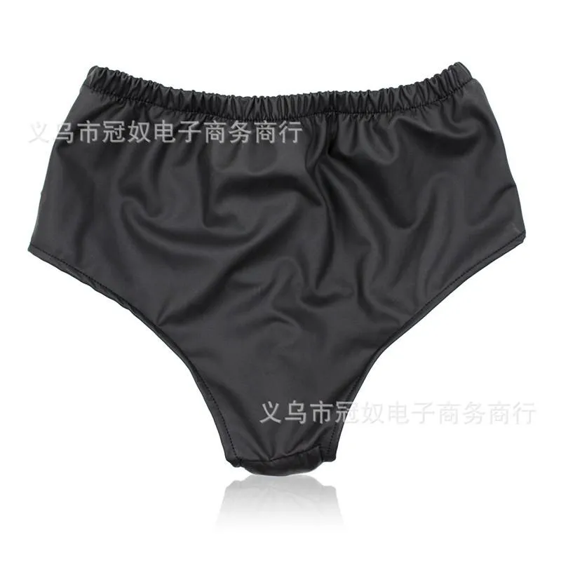 New Briefs Knickers With Silicone Anal Plug Male Female Butt Plug