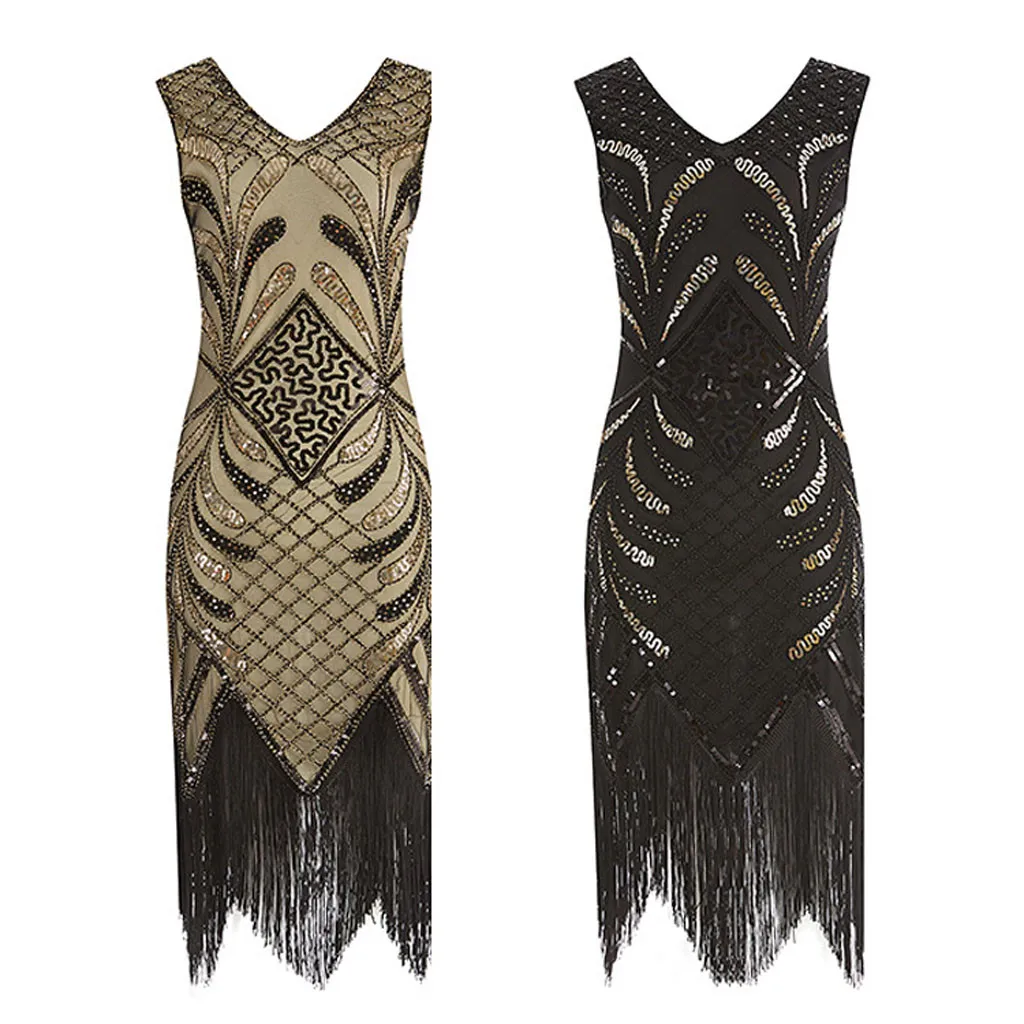 Vintage Inspired Sequin Flapper Dress - Elegant 1920s Style, Perfect for  Parties! Shop Now for a Timeless Look. from Dhgate Basic & Casual Dresses -  price 24.73