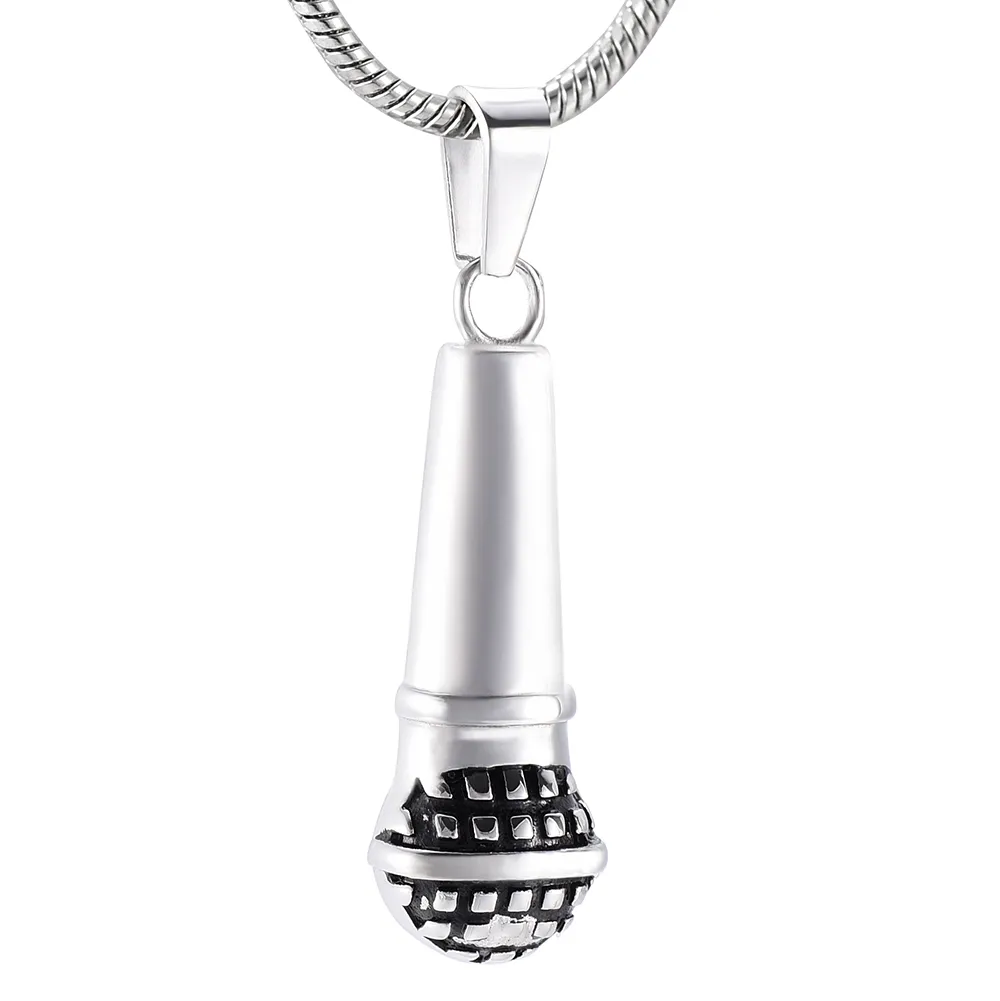 Microphone urn necklace Clearance