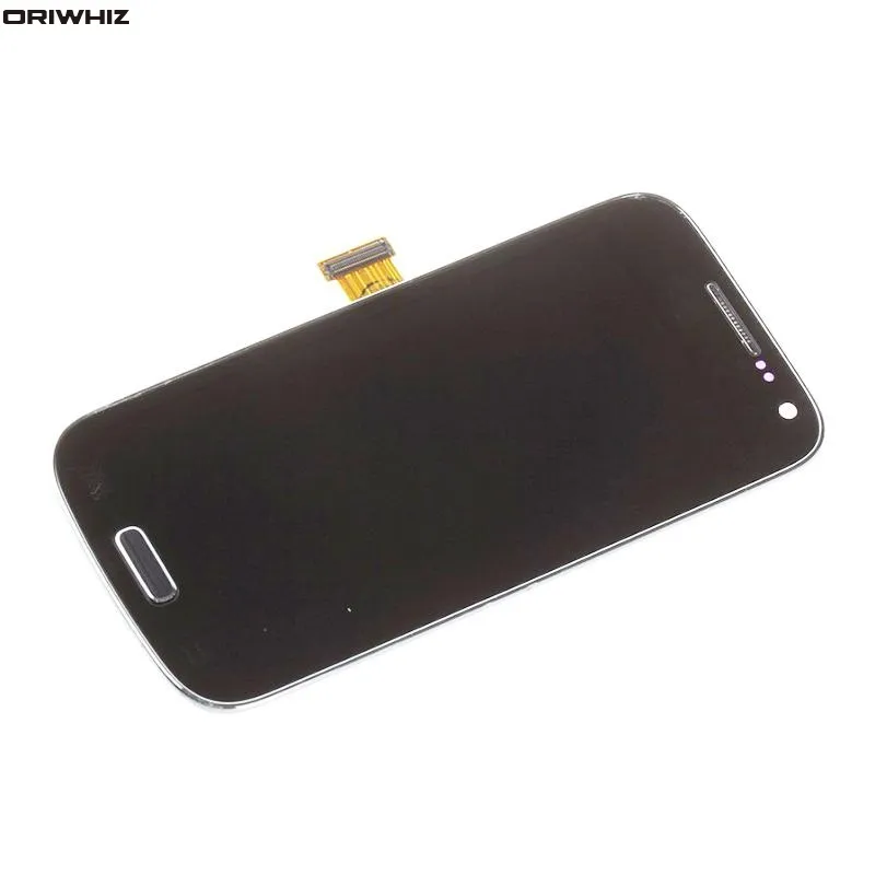 ORIWHIZ Samsung Galaxy S4 Mini Için Orijinal LCD Ekran i9190 i9195 i9192 Çerçeve ile LCD Dokunmatik Ekran
