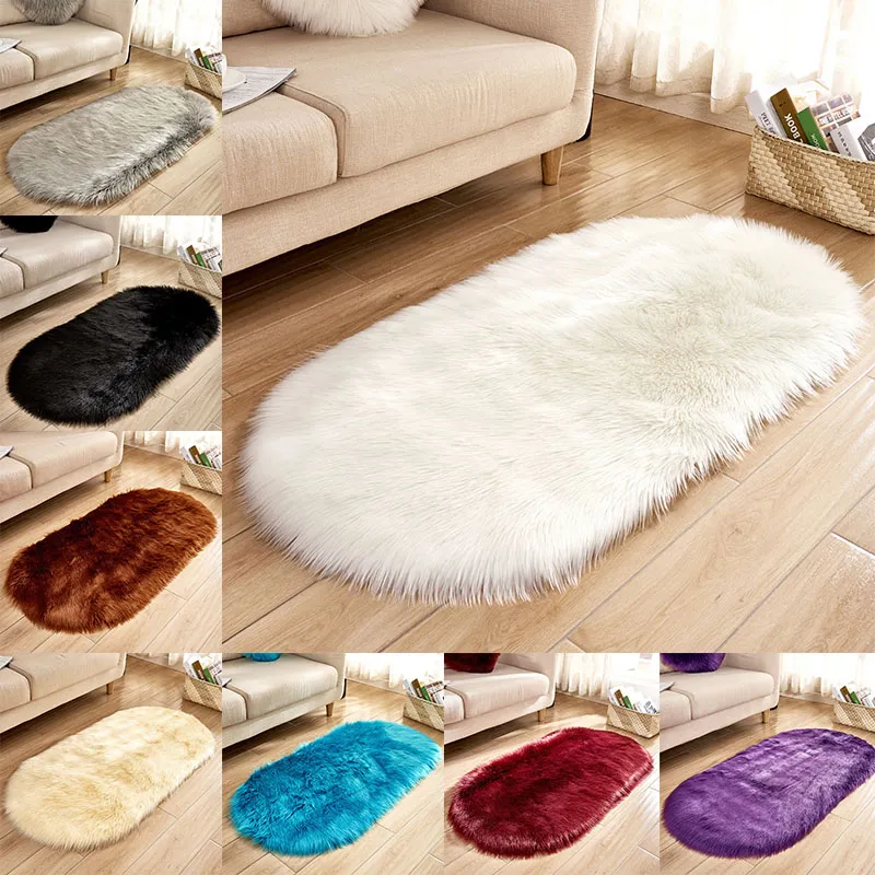 Tapis mouton blanc - Tapis de salon et chambre - Tapis