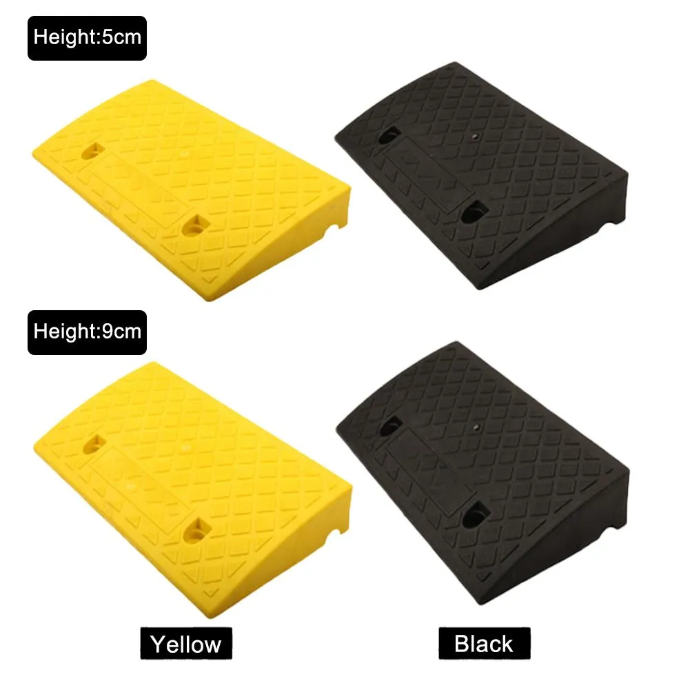 Rampe D’allée En PVC Antidérapante - Rampe De Bordure Pour Voiture, Camion, Moto, Fauteuil Roulant