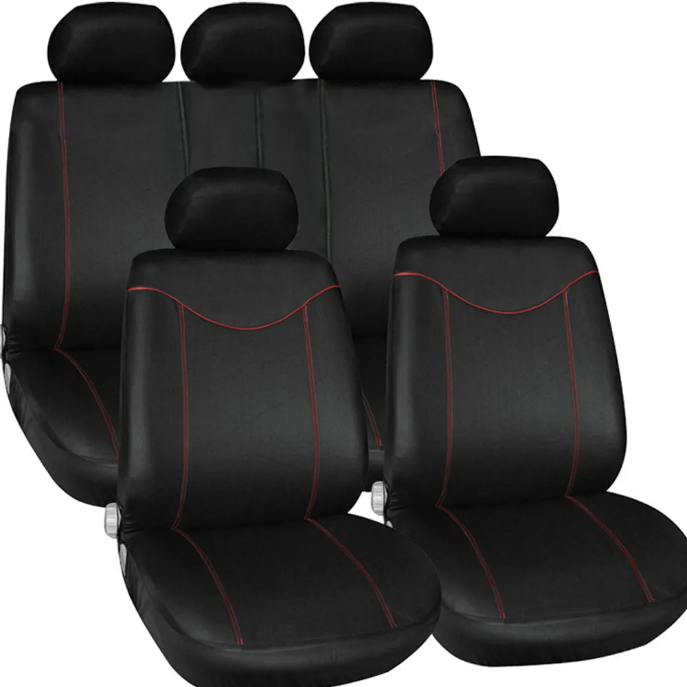 Freeshipping Auto Interior Accessories Car Seat Covers Styling Universal Car Seat Protector Seat Cushion 9PCS/set automobiles Mud Storage Ba