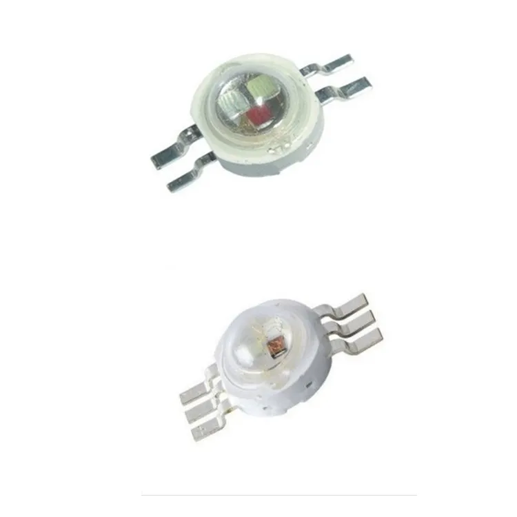 High Power LED układu 3W RGB 4 Pin jasny intensywność SMD COB Lekka dioda Emiterowa dioda 3 W Żarówka Koraliki DIY Oświetlenie