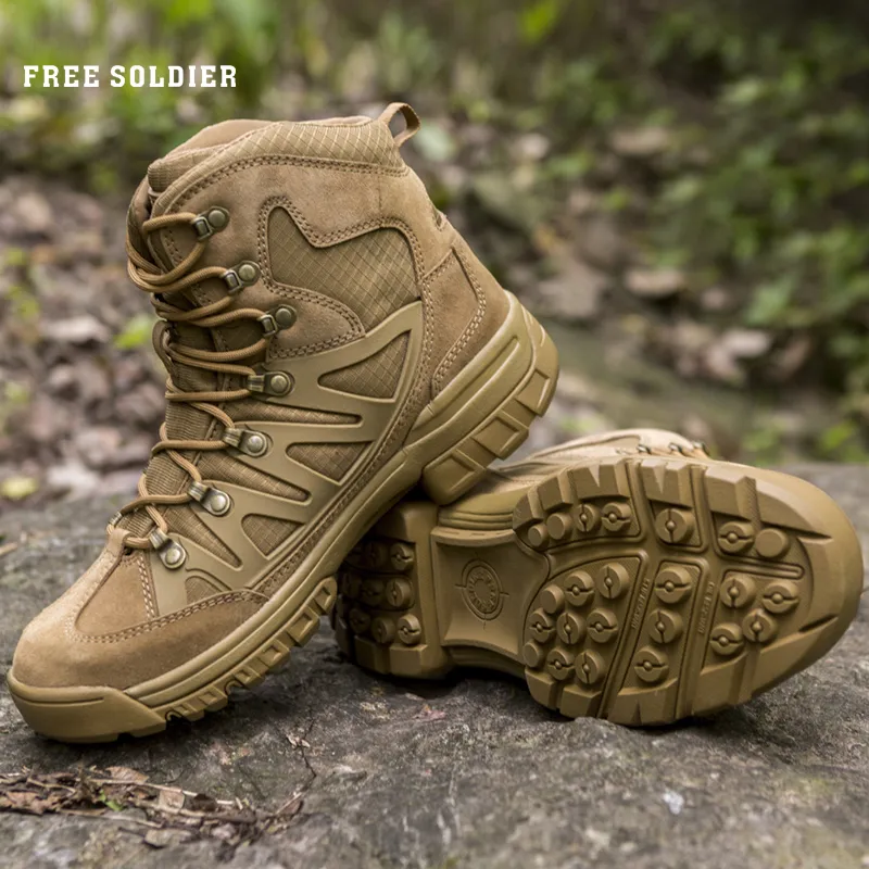 FREE SOLDIER ,Songlim Hiking Boots For Mountain,Shoes For Camping
