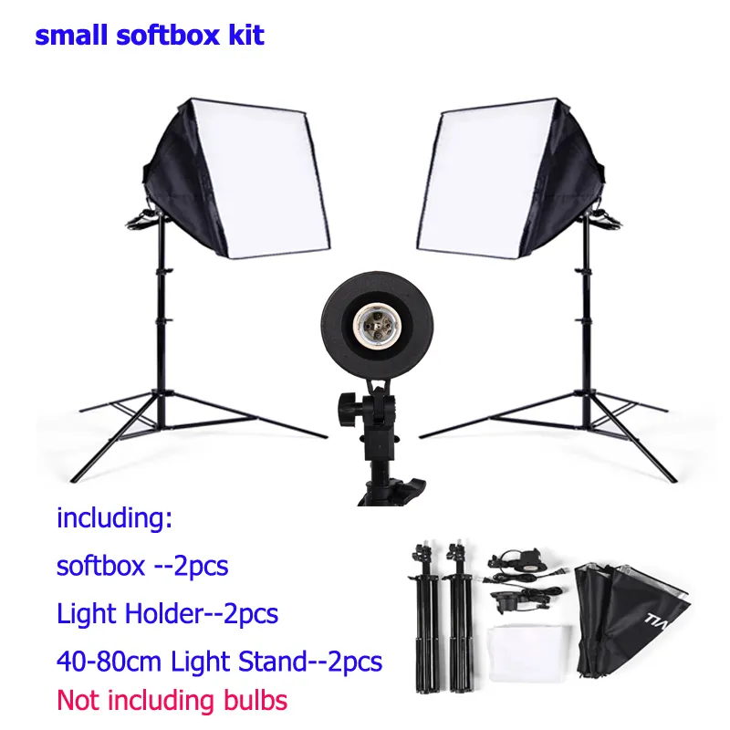 softbox portable studio lighting kit