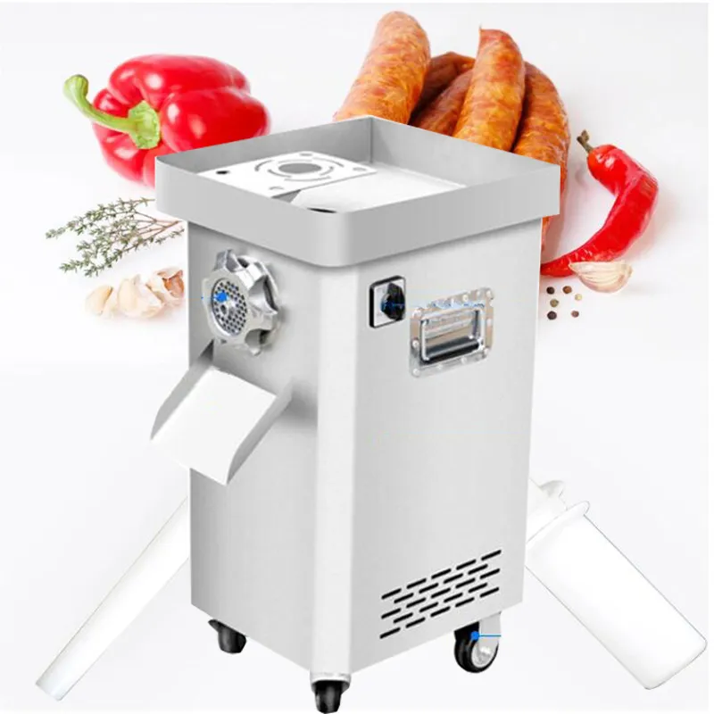 Atacado de carne de porco Início Elétrica Meat Chopper Peixe Meat Grinder máquina de salsicha pequenos enchimento Stuffer preço 2200W