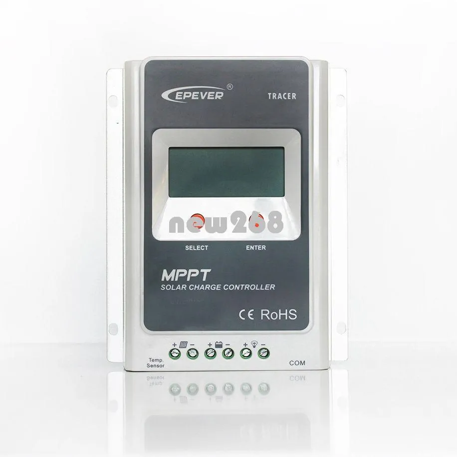 Бесплатная доставка новый MPPT 30A солнечный контроллер заряда 12 В 24 в ЖК Diaplay EPEVER TRACER Солнечный регулятор заряда EPsloar 3210A