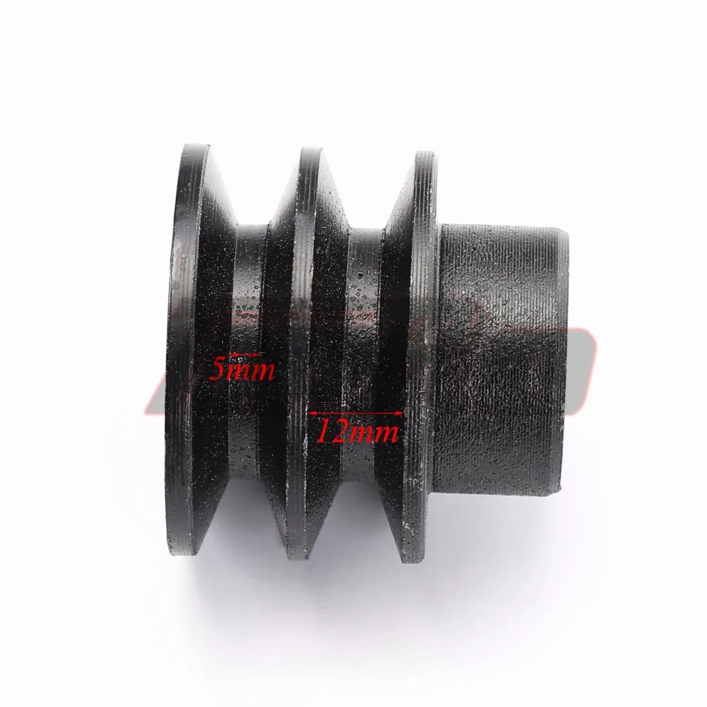 V-riemkatrol Droeg Matrijs Dubbele Groef Voor 168F 170F GX110 GX120 Gx160 Gx200 7hp Atv Go Kart Motoren