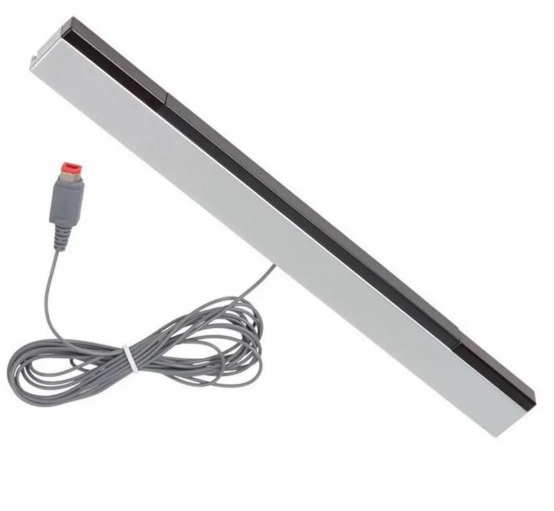 W-I-I Wired Infrared IR Signal Ray Sensor Bar Receiver for Nintendo for Wii U WiiU Remote