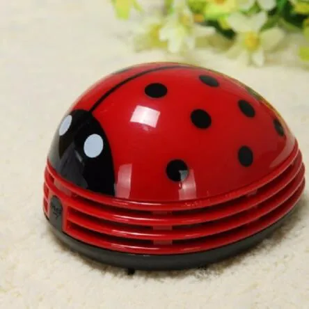 Mini aspirapolvere Ladybug Desktop Coffee Table Aspirapolvere Collettore di polveri per l'home office