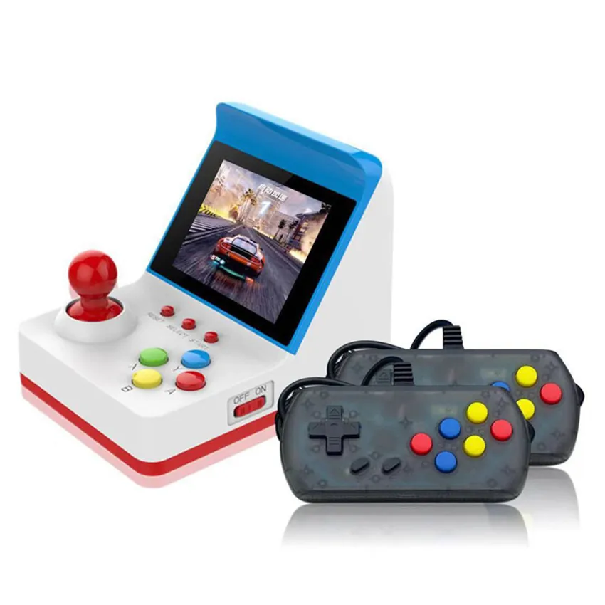 A6 Retro Arcade Game Mini Protectable Handheld Game Console 3 Inch Screen Games Player TV Output for Kids Birthday Christmas Gift