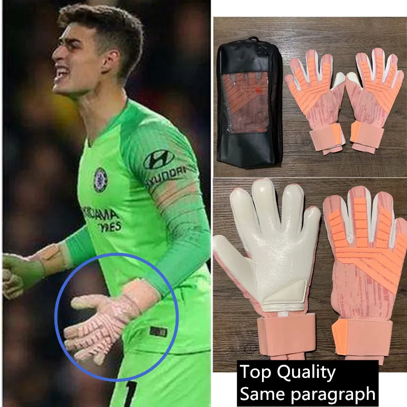 Hot Sales soccer Goalkeeper gloves football Predator Pro Same paragraph Top Quality Protect finger performance zones techniques size 8-10