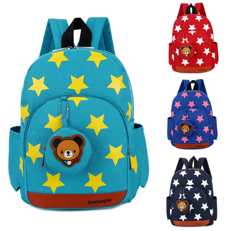 Junge Mädchen Charakter Rucksäcke Kinder Schule Mittagessen Buch Taschen Reise Kindergarten Rucksack