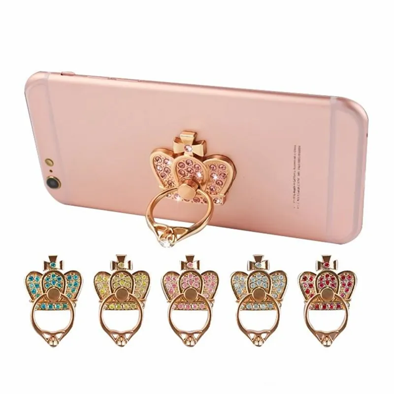 Ring-Telefonhalter Bling Diamond Unique Mix Style Handyhalter Mode für iPhone X 8 7 6s Samsung S8 Handyständer iPad Sony