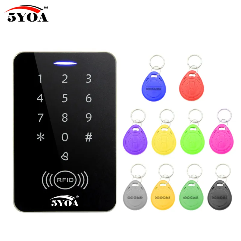 RFID Access Control System Intercom Device Machine Electronic Door Lock Smart Garage Gate Opener Electric Digital