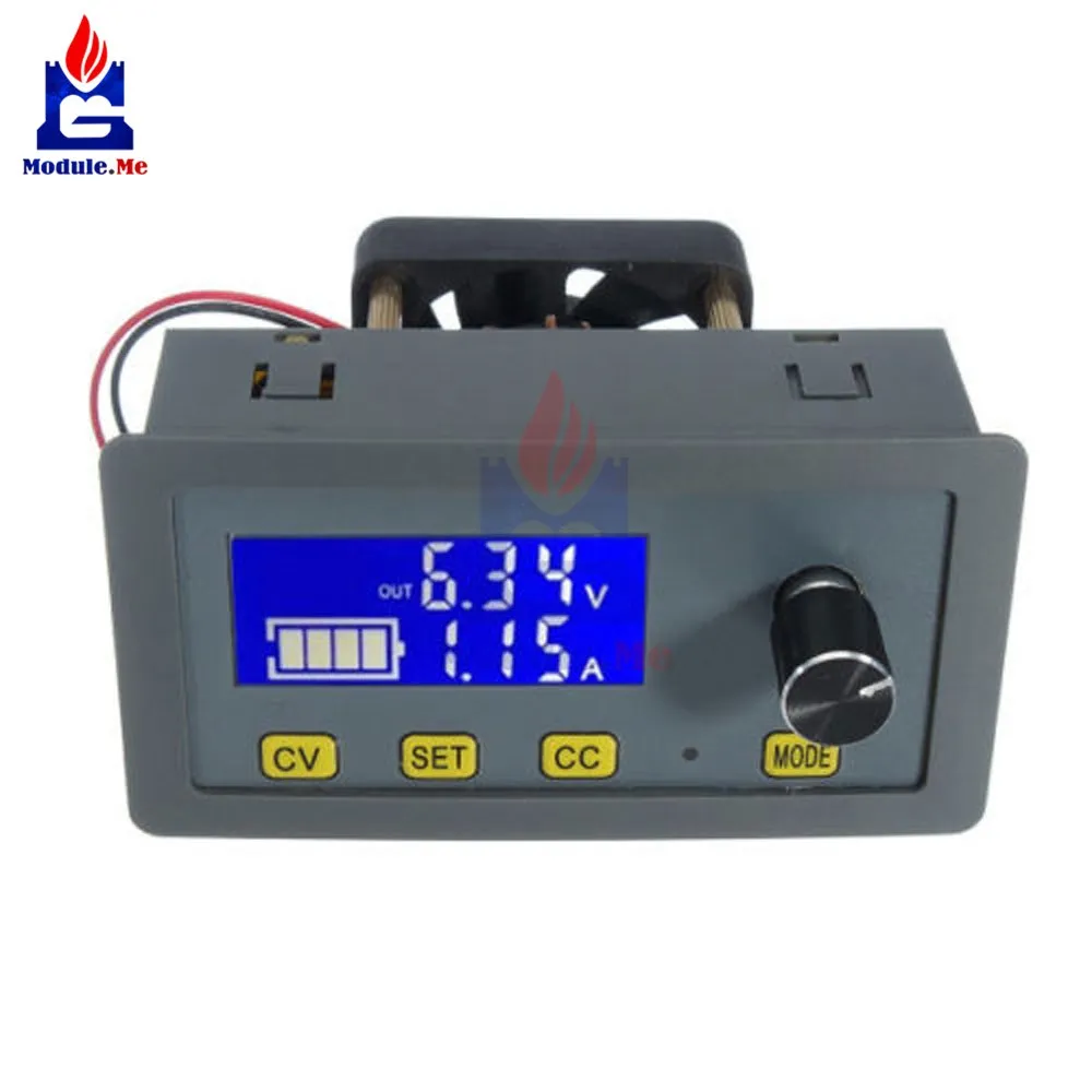 Freeshipping 5A LCD cyfrowy wentylator DC-DC Step Down Moduł 160W Regulowany regulator napięcia 6V-32V do 0-32V DC-DC Step Down Converter