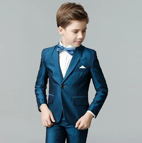 2019 vinter hög kvalitet nimble boys formella kostymer barn blazer gentlemens kostym uppsättningar för skolblommor pojkar lapel bröllop kostymer