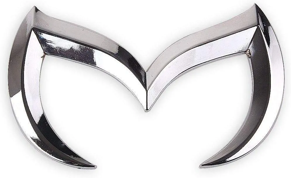 Metal Evil Rear Trunk Badge Rear Window Decals Emblem For Mazda 3 6, Matte  Black & Silver From Eforcar, $2.52