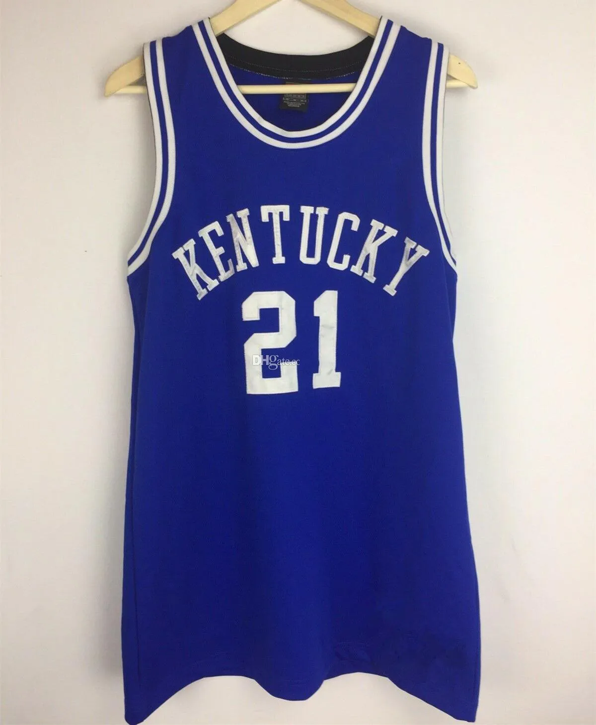 # 21 Tayshaun Prince Kentucky Wildcats UK College Retro Classic كرة السلة جيرسي رجالي مخيط مخصص اسم الفانيلة تباع بواسطة Yufan5