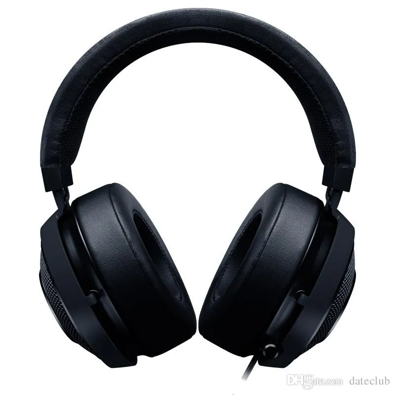 최고의 품질 3.5mm Razer Kraken Pro 게임용 헤드셋, 상자에 와이어 컨트롤 헤드폰 포함 USB 헤드셋 헤드 장착형 FPS 컴퓨터 게임