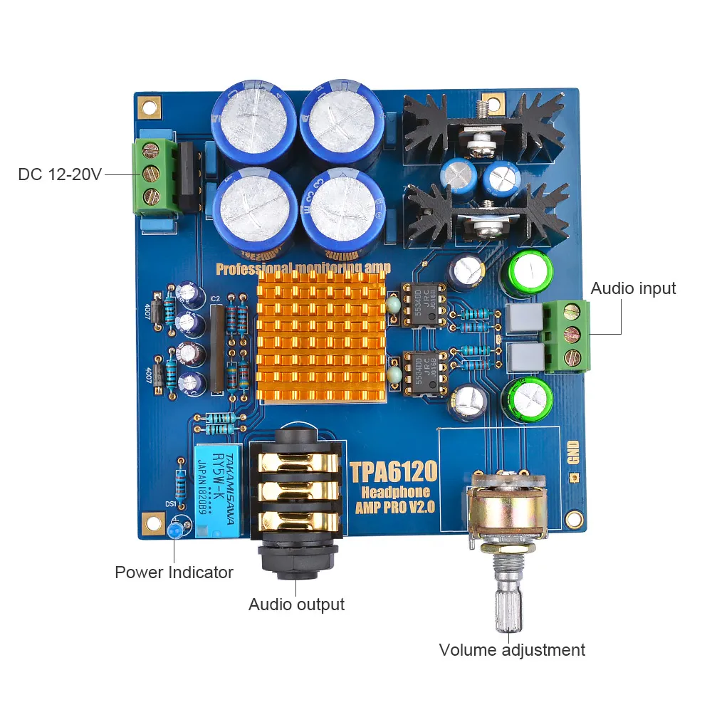 AIYIMA TPA6120A2 Headphone Amplifier Audio Board HiFi Fever